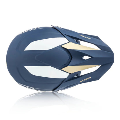 ACERBIS PROFILE 4 WHITE BLUE | MX HELMET