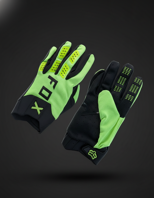 FOX FLURO GREEN M/L/XL | MX GLOVES