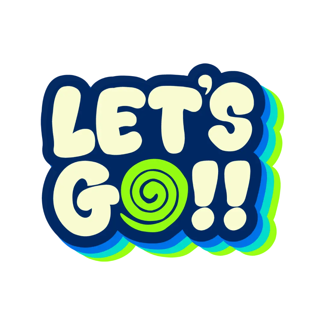 LET'S GO | STICKER