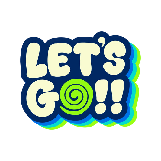 LET'S GO | STICKER