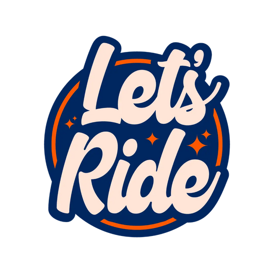 LET'S RIDE | STICKER