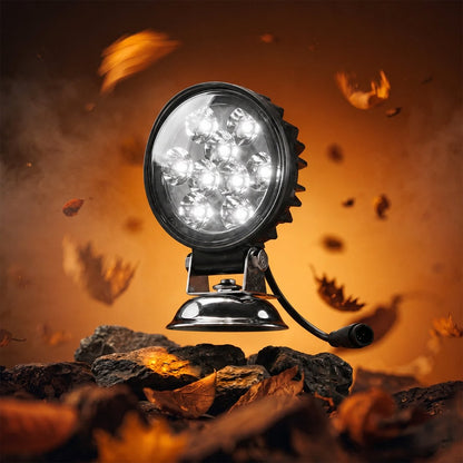 LGP- 12 LED CAP FOG LAMP FOR BIKE, HIGH-BRIGHTNESS WATERPROOF AUXILIARY LIGHT, 12V 15W–36W, IP67, UNIVERSAL FIT