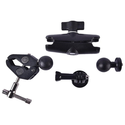 LGP- CNC ACTION CAMERA MOUNT WITH 360° ROTATION, SECURE LOCKING SYSTEM, ALUMINUM MOTO
