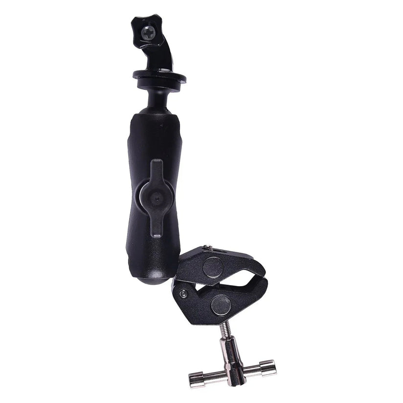 LGP- CNC ACTION CAMERA MOUNT WITH 360° ROTATION, SECURE LOCKING SYSTEM, ALUMINUM MOTO