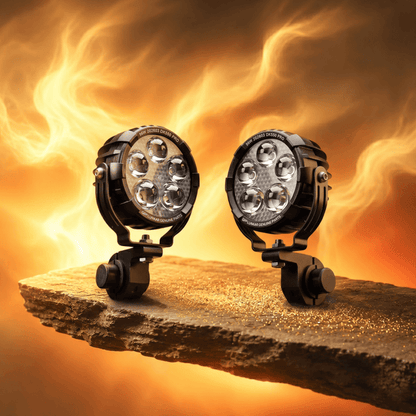 LGP DK-550 PRO 90W LED SPOTLIGHT FOR BIKE & CAR (PAIR)  IP67 WATERPROOF HIGH POWER AUXILIARY FOG