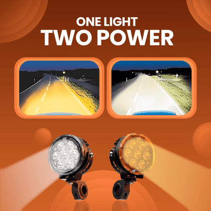 LGP DK80 PRO HIGH POWER LED SPOTLIGHT FOR BIKE (PAIR)  160W 20000LM  IP67 WATERPROOF AUXILIA