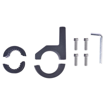 LGP FOG LAMP CLAMP FOR BIKE & MOTORCYCLE  UNIVERSAL METAL MOUNT BRACKET FOR AUXILIARY LIGHTS