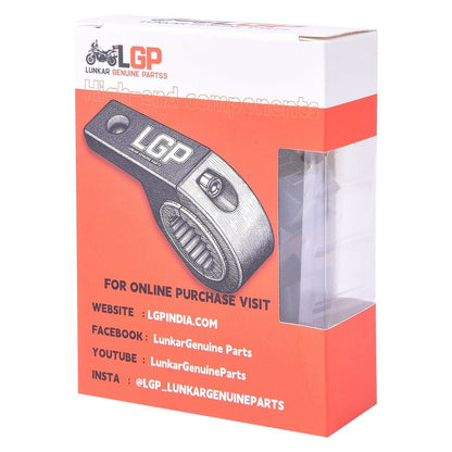 LGP FOG LAMP CLAMP FOR BIKE & MOTORCYCLE  UNIVERSAL METAL MOUNT BRACKET FOR AUXILIARY LIGHTS