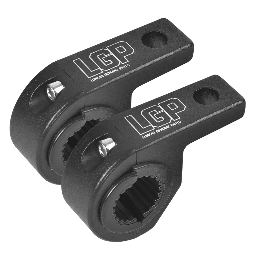 LGP FOG LAMP CLAMP FOR BIKE & MOTORCYCLE  UNIVERSAL METAL MOUNT BRACKET FOR AUXILIARY LIGHTS