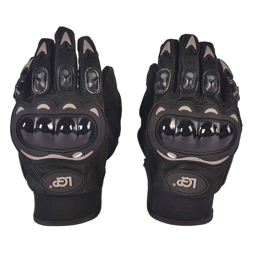 LGP- 0136 FULL FINGER MOTORCYCLE RIDING GLOVES WITH TOUCHSCREEN FINGERS, HAR