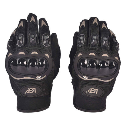LGP- 0136 FULL FINGER MOTORCYCLE RIDING GLOVES WITH TOUCHSCREEN FINGERS, HAR