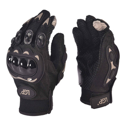 LGP- 0136 FULL FINGER MOTORCYCLE RIDING GLOVES WITH TOUCHSCREEN FINGERS, HAR