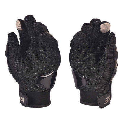 LGP- 0136 FULL FINGER MOTORCYCLE RIDING GLOVES WITH TOUCHSCREEN FINGERS, HAR