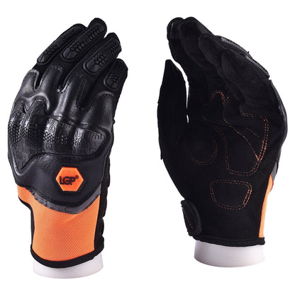 LGP- 030 FULL FINGER MOTORCYCLE RIDING GLOVES WITH TOUCHSCREEN, ANTI-SLIP PALM, WINDP