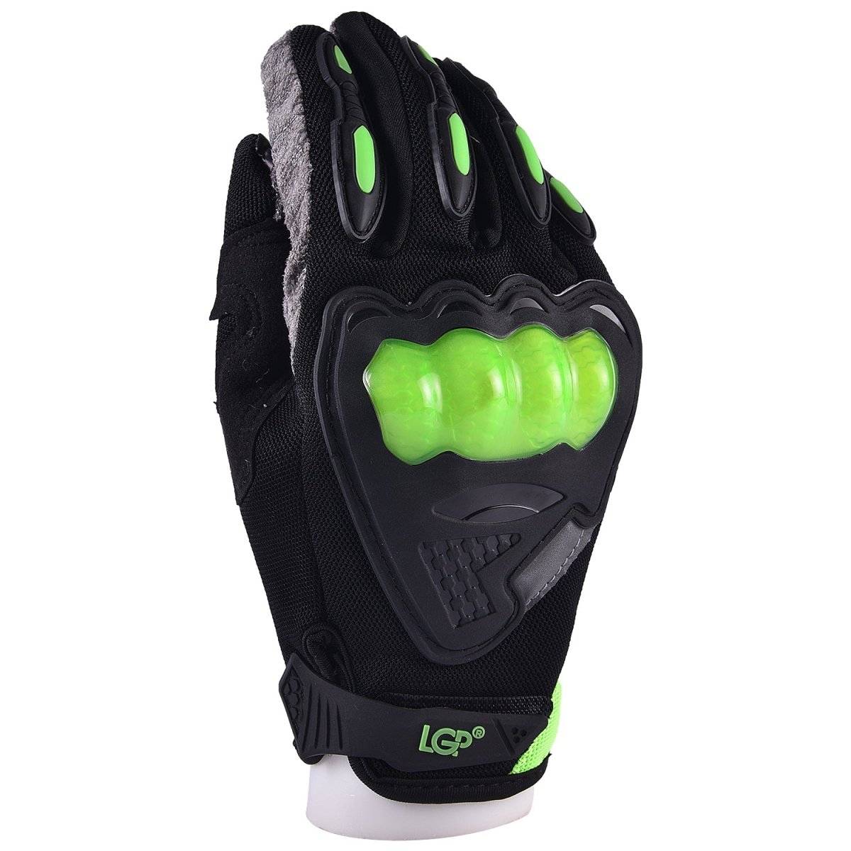 LGP- 035 FULL FINGER MOTORCYCLE RIDING GLOVES WITH TOUCHSCREEN FINGERS, HARD KNUCKLE