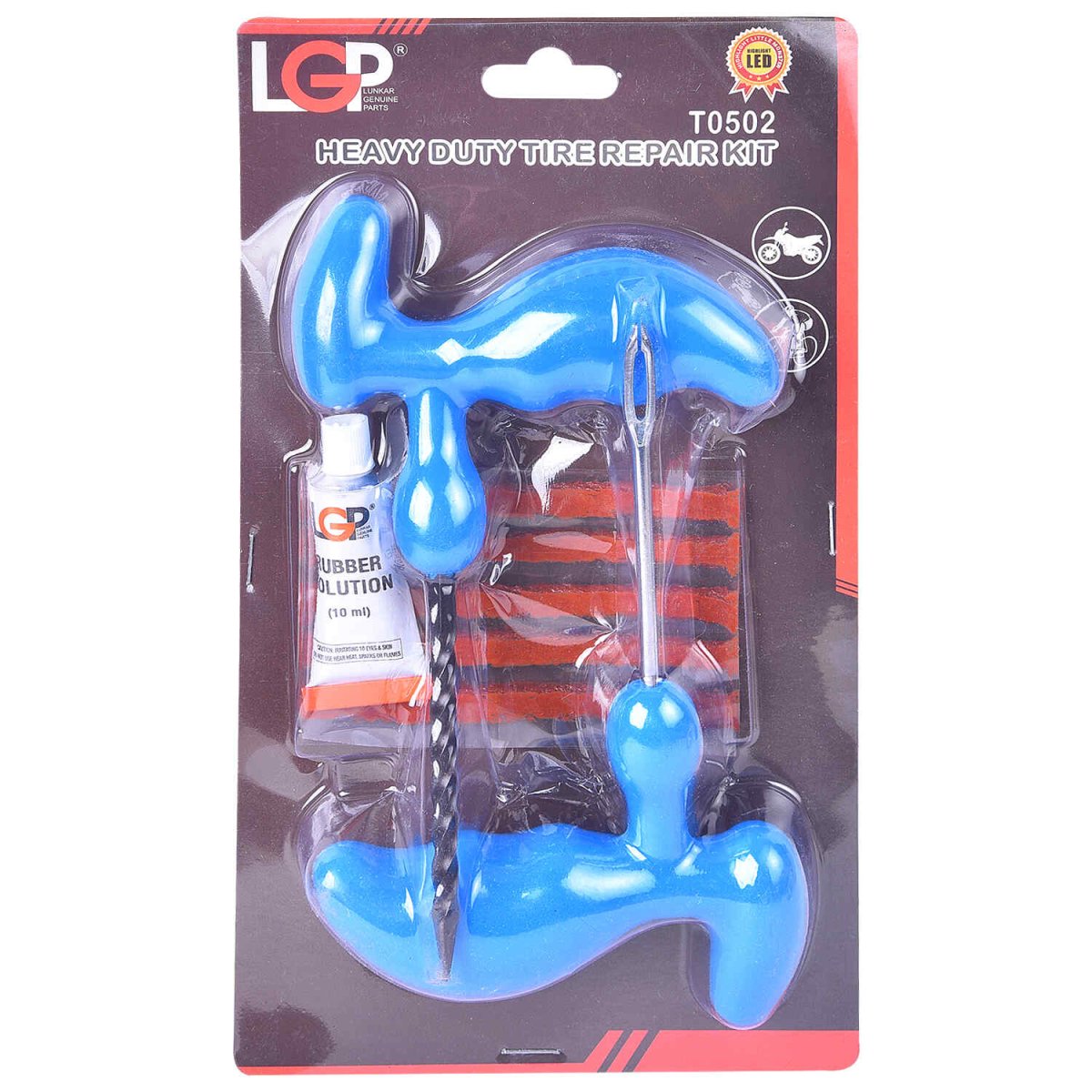 LGP HEAVY DUTY TYRE PUNCTURE REPAIR KIT T0502
