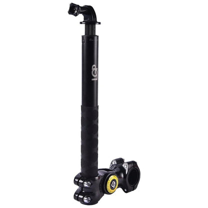 LGP- INVISIBLE CAMERA STICK WITH EXTENSION POLE, MOTORCYCLE HANDLEBAR CAMERA MOUNT 29-32MM, 14 SCREW, 27.9-