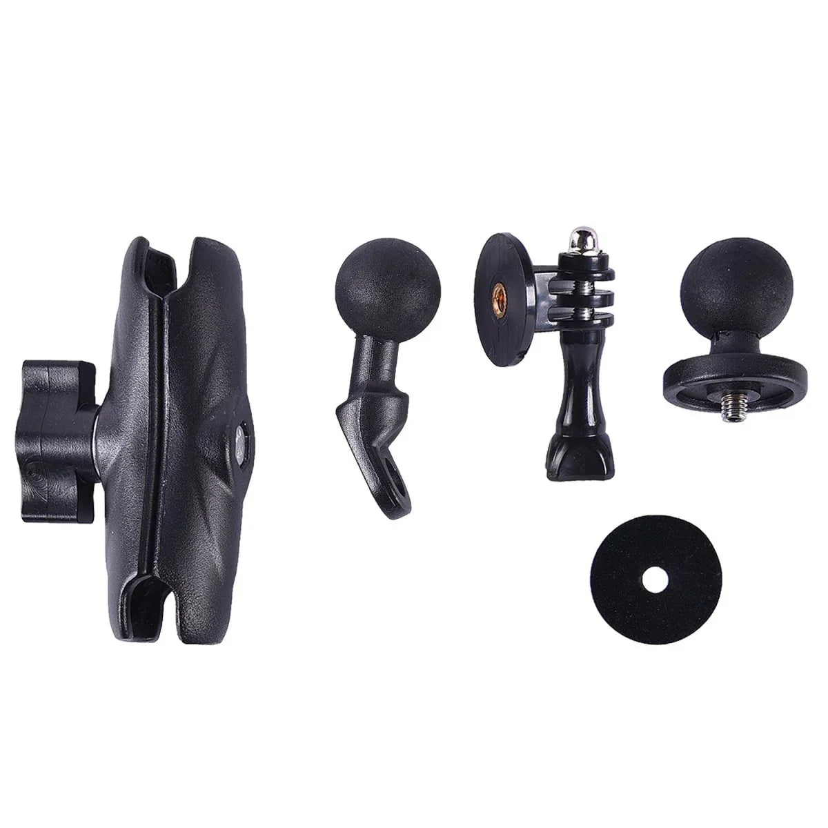 LGP- MOTORCYCLE CAMERA MOUNT 360° ROTATABLE HANDLEBAR & MIRROR BAR MOUNT FOR GOPRO, INSTA360 & ACTION CAMERAS