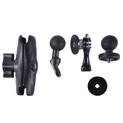 LGP- MOTORCYCLE CAMERA MOUNT 360° ROTATABLE HANDLEBAR & MIRROR BAR MOUNT FOR GOPRO, INSTA360 & ACTION CAMERAS