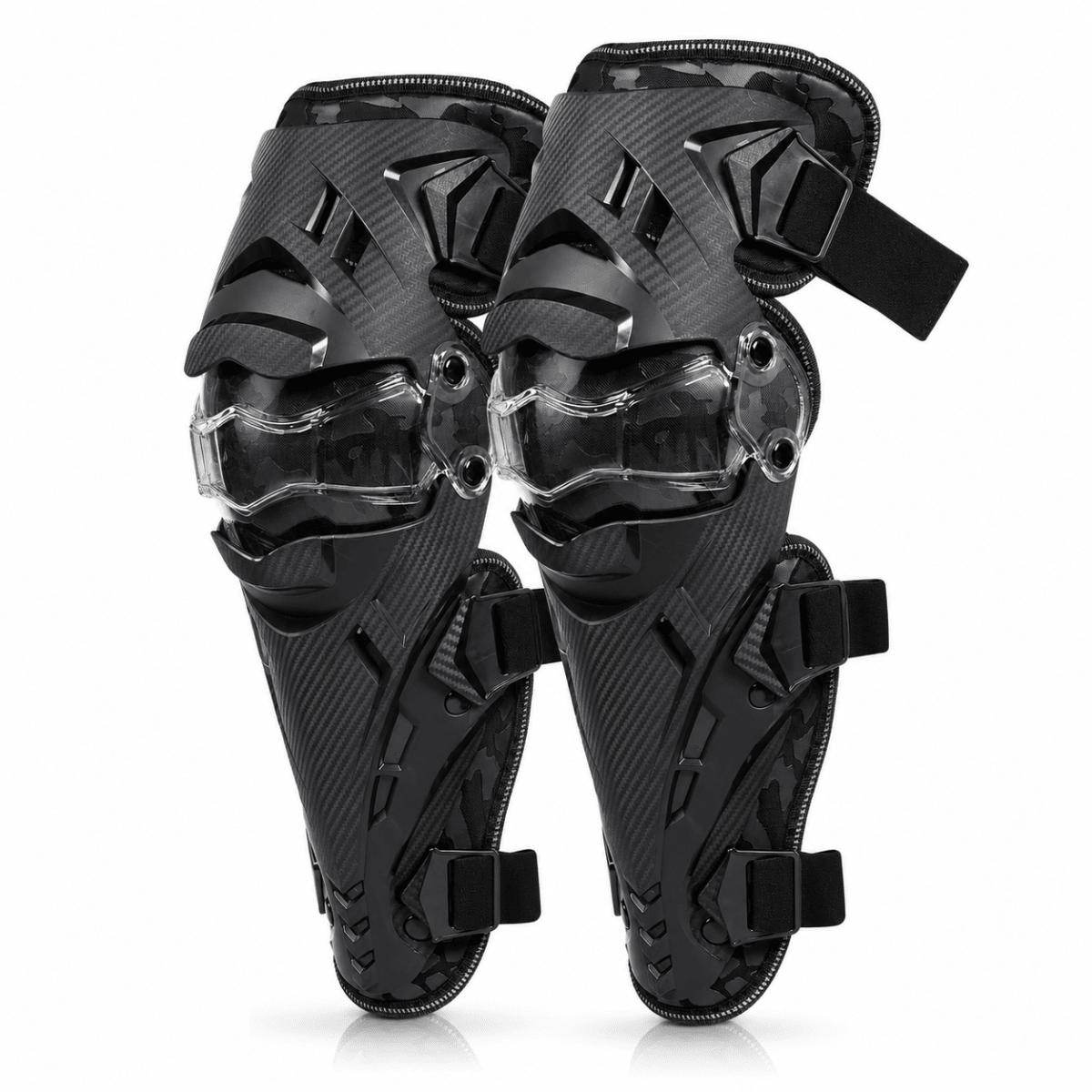 LGP MOTORCYCLE KNEE GUARD SET OF 2 RIDING SAFETY PROTECTION