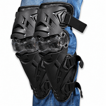 LGP MOTORCYCLE KNEE GUARD SET OF 2 RIDING SAFETY PROTECTION