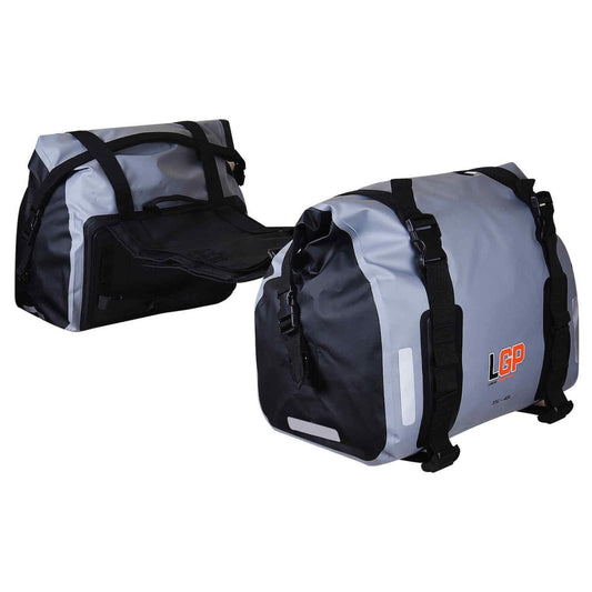 LGP MOTORCYCLE SADDLE BAG 35L2 (GREY)