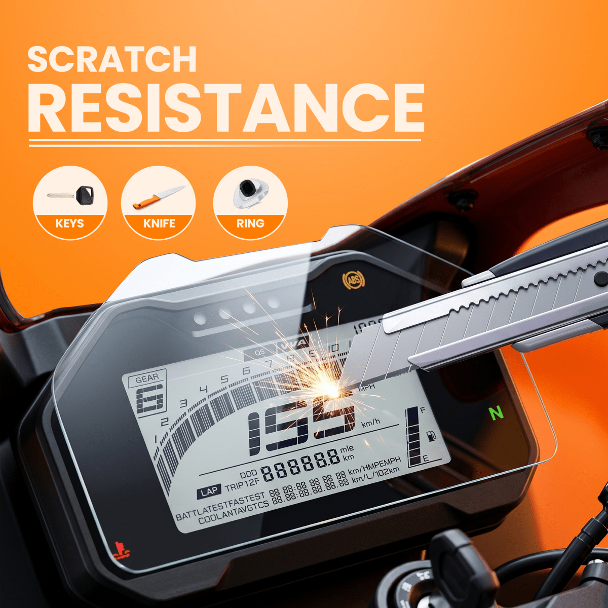 LGP SCREEN GUARD DISPLAY PROTECTOR KTM