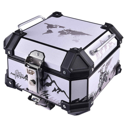 LGP TOP BOX 18L WHITE GRAPHICS