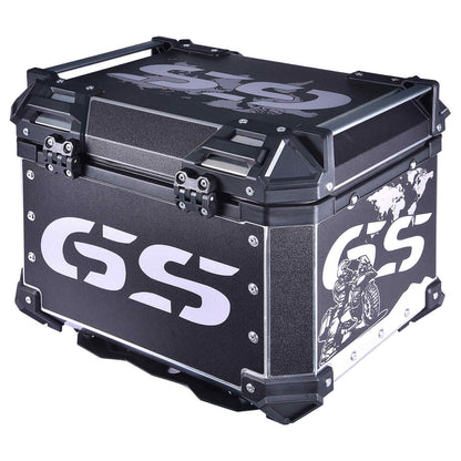 LGP TOP BOX 45L BLACK GS WITH BACKREST