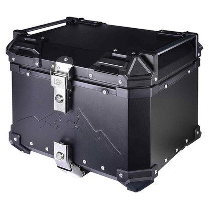 LGP TOP BOX 45L BLACK HIMALAYAN WITH BACKREST