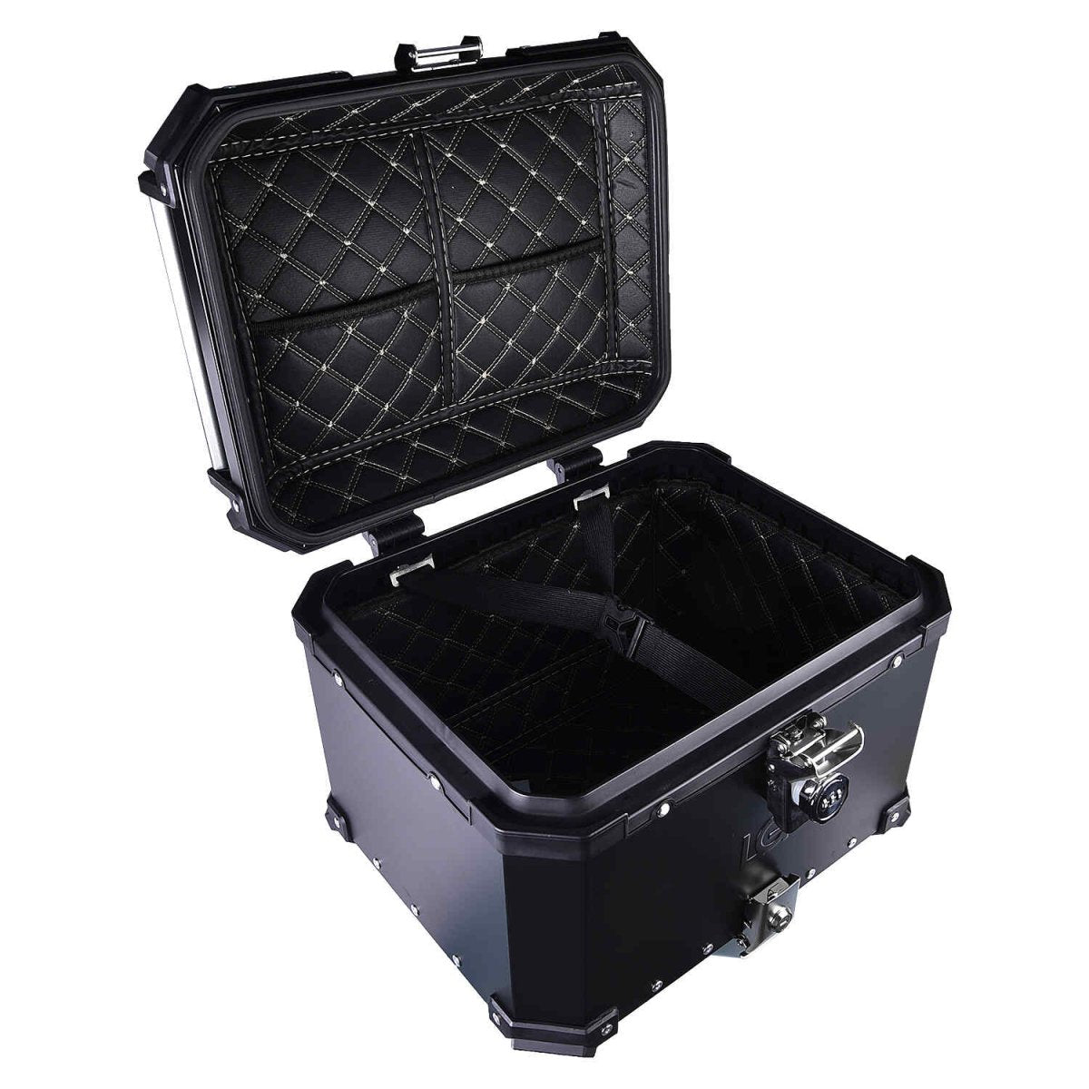 LGP TOP BOX 45L BLACK NUMBER LOCK WITH BACKREST