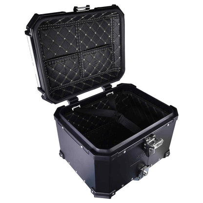 LGP TOP BOX 45L BLACK SPEED 400 WITH BACKREST