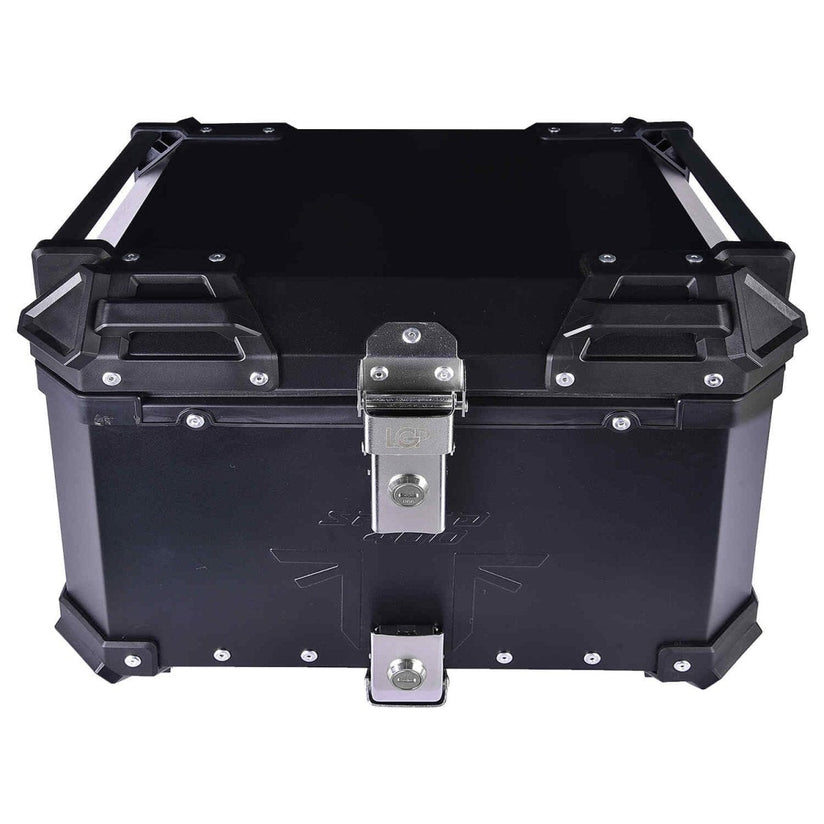 LGP TOP BOX 45L BLACK SPEED 400 WITH BACKREST