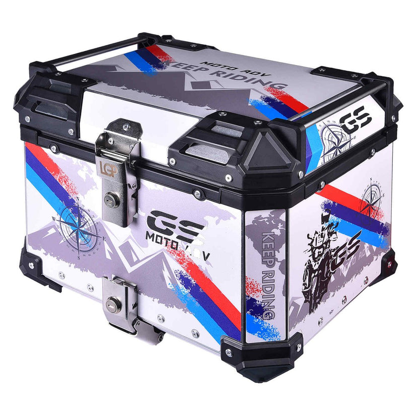LGP TOP BOX 45L GS MOTO ADV WITH BACKREST