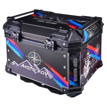 LGP TOP BOX 45L GS MOTO ADV WITH BACKREST