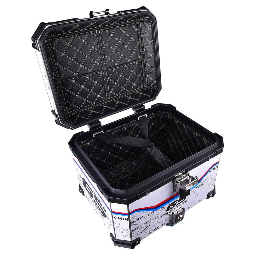 LGP TOP BOX 45L MAP LINE WITH BACKREST