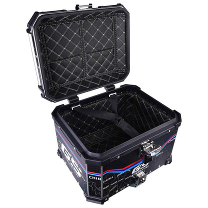 LGP TOP BOX 45L MAP LINE WITH BACKREST