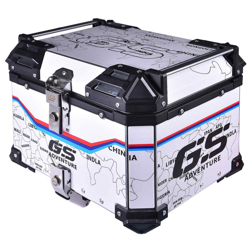 LGP TOP BOX 45L MAP LINE WITH BACKREST