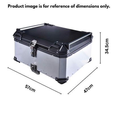 LGP TOP BOX 80L TYPE X WITH BACKREST