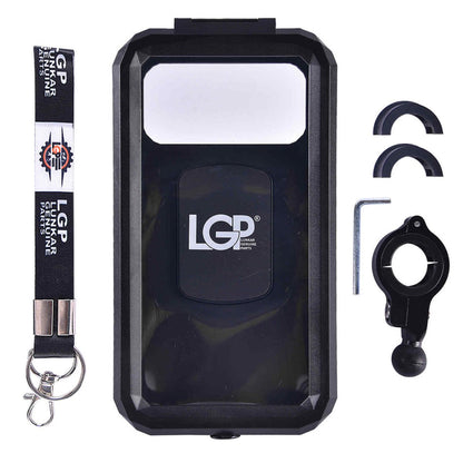 LGP 10HM FULLY WATERPROOF BIKE PHONE HOLDER WITH 360 ROTATION