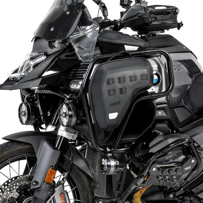 LOBOO CRASH BAR BAGS BHGB13BK (5L PAIR) FOR BMW R1300GS ADVENTURE (2024+) - ANTI-THEFT EVA HARD SHELL STORAGE