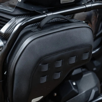 LOBOO CRASH BAR BAGS BHGB13BK (5L PAIR) FOR BMW R1300GS ADVENTURE (2024+) - ANTI-THEFT EVA HARD SHELL STORAGE