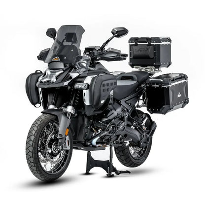 LOBOO CRASH BAR BAGS BHGB13BK (5L PAIR) FOR BMW R1300GS ADVENTURE (2024+) - ANTI-THEFT EVA HARD SHELL STORAGE