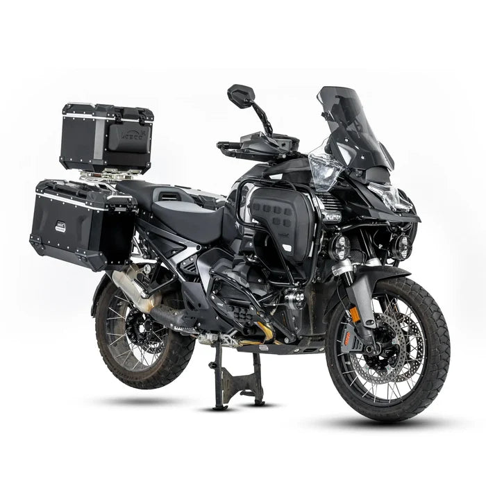 LOBOO CRASH BAR BAGS BHGB13BK (5L PAIR) FOR BMW R1300GS ADVENTURE (2024+) - ANTI-THEFT EVA HARD SHELL STORAGE