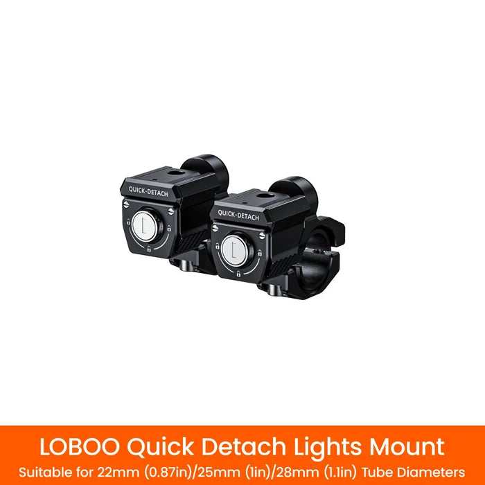 LOBOO L7X HIGH & LOW BEAM AUXILIARY LIGHT