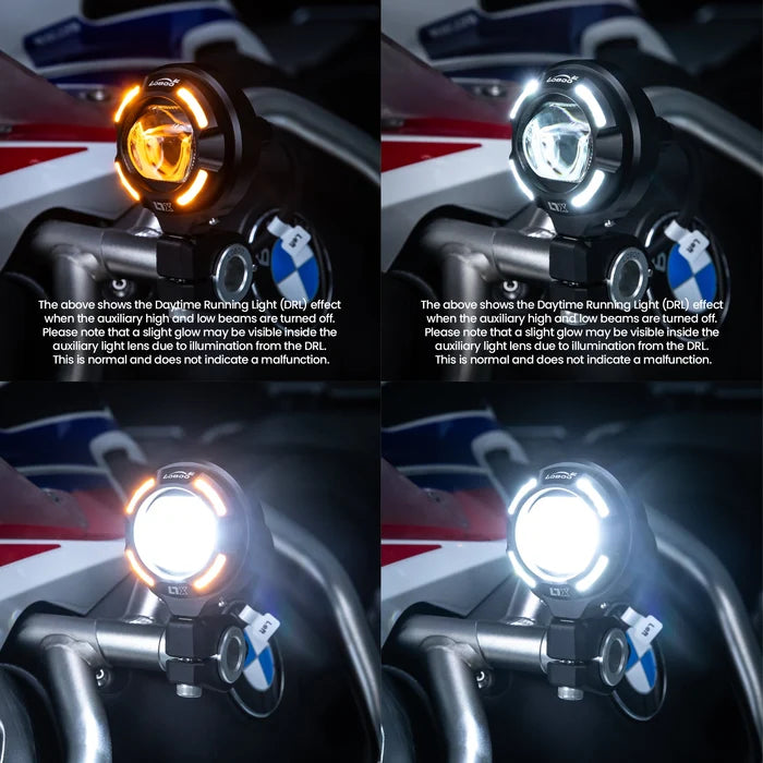 LOBOO L7X HIGH & LOW BEAM AUXILIARY LIGHT