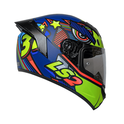 FF352 ROOKIE KHAN MATT NAVY BLUE HI VIZ YELLOW