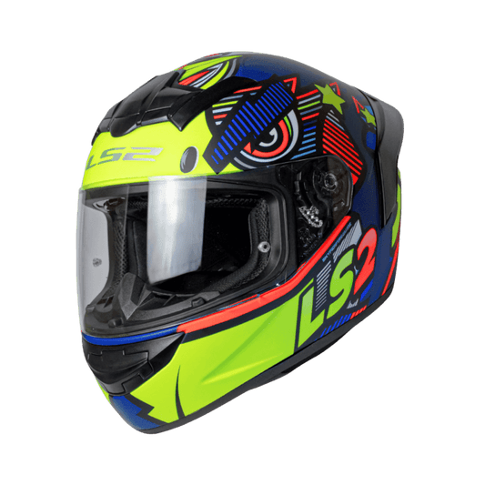 FF352 ROOKIE KHAN MATT NAVY BLUE HI VIZ YELLOW
