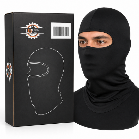 LGP - BALACLAVA FACE MASK 4-WAY STRETCH QUICK DRY SWEAT ABSORBING HELMET LINER, FULL FACE & NECK
