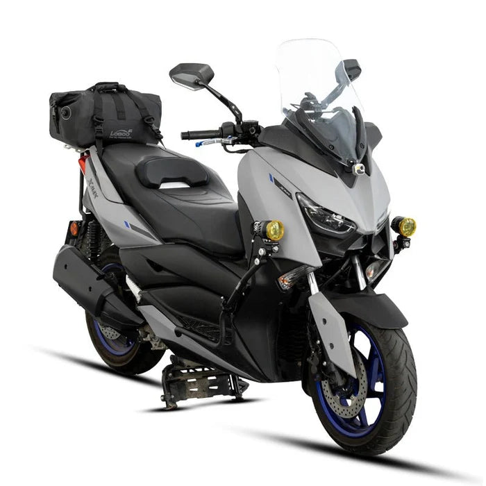 LOBOO 20L MAGNETIC ROLL-TOP MOTORCYCLE TAIL BAG  IPX6 WATERPROOF DRY DUFFEL WITH AIR VALVE